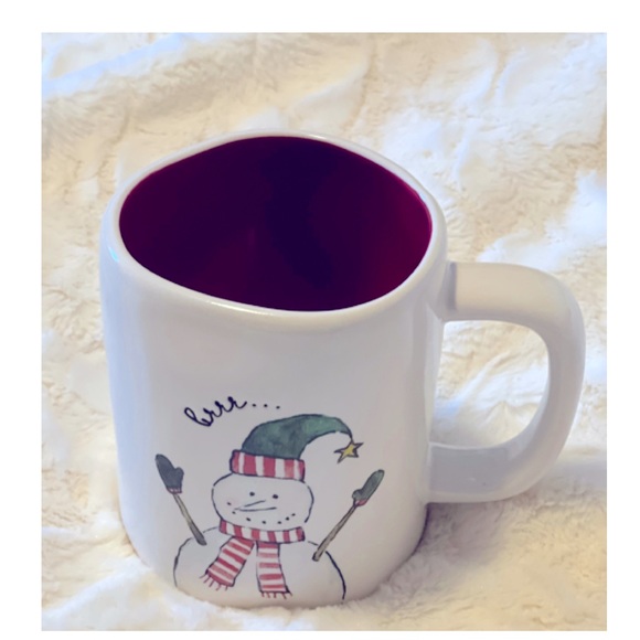 ❣️SOLD❣️ NEW Rae Dunn Snowman Brrr Mug ⛄️ - Picture 6 of 7